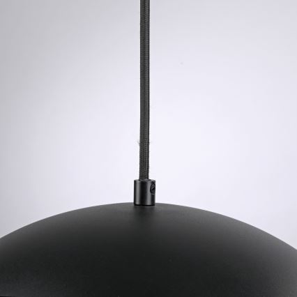 Schöner Wohnen 11728-18 - Lustre suspenso em cabo ALI 1xE27/25W/230V Ø 38 cm preto