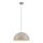 Schöner Wohnen 11728-39 - Lustre suspenso por cabo ALI 1xE27/25W/230V Ø 38 cm cinzento