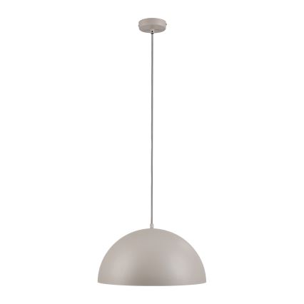 Schöner Wohnen 11728-39 - Lustre suspenso por cabo ALI 1xE27/25W/230V Ø 38 cm cinzento