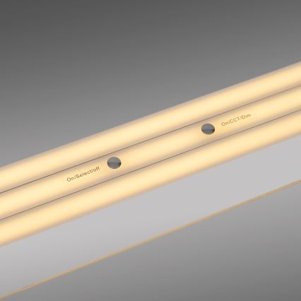 Schöner Wohnen 12577-16 - Lustre LED regulável suspenso por cabo ADRIANA ROUND 2xLED/24W/230V 2700/3000/3500/4000/5000K branco