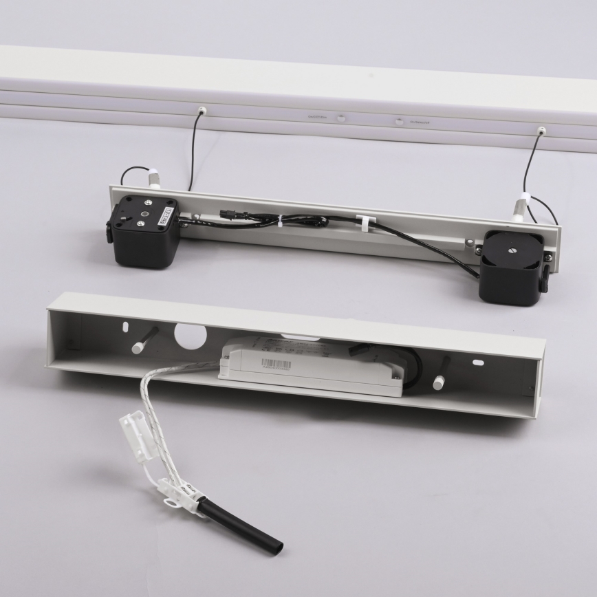 Schöner Wohnen 12577-16 - Lustre LED regulável suspenso por cabo ADRIANA ROUND 2xLED/24W/230V 2700/3000/3500/4000/5000K branco