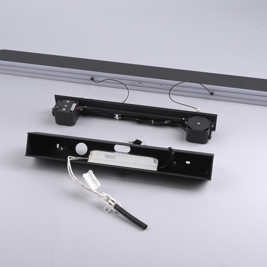 Schöner Wohnen 12577-18 - Lustre LED dimerizável suspenso por cabo ADRIANA ROUND 2xLED/24W/230V 2700/3000/3500/4000/5000K 160 cm preto