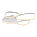 Schöner Wohnen 14038-16 - Luminária de teto LED regulável PEBBLES LED/35,5W/230V branca