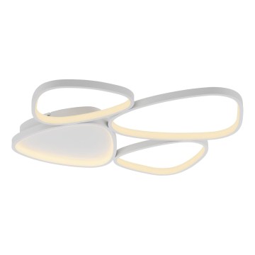 Schöner Wohnen 14038-16 - Luminária de teto LED regulável PEBBLES LED/35,5W/230V branca