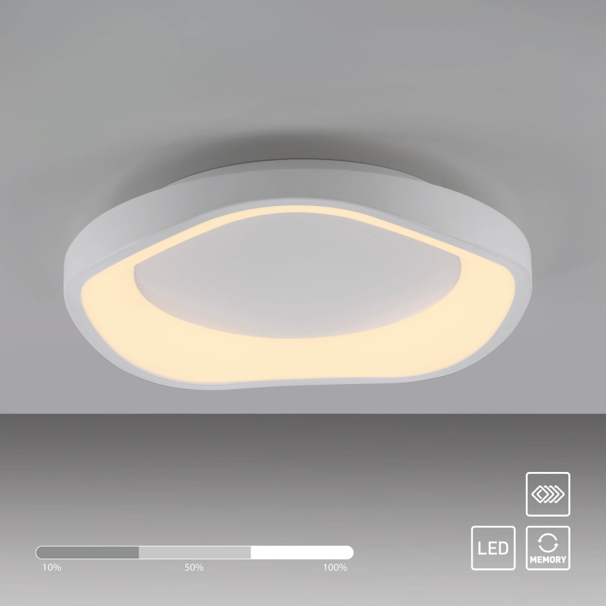 Schöner Wohnen 14233-16 - Luminária de teto LED dimerizável MONTA LED/21W/230V Ø 40 cm branca