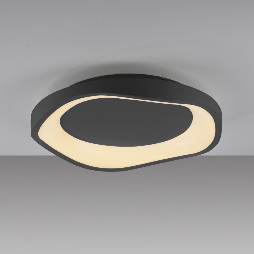 Schöner Wohnen 14233-18 - Candeeiro de tecto LED regulável MONTA LED/21W/230V Ø 40 cm preto