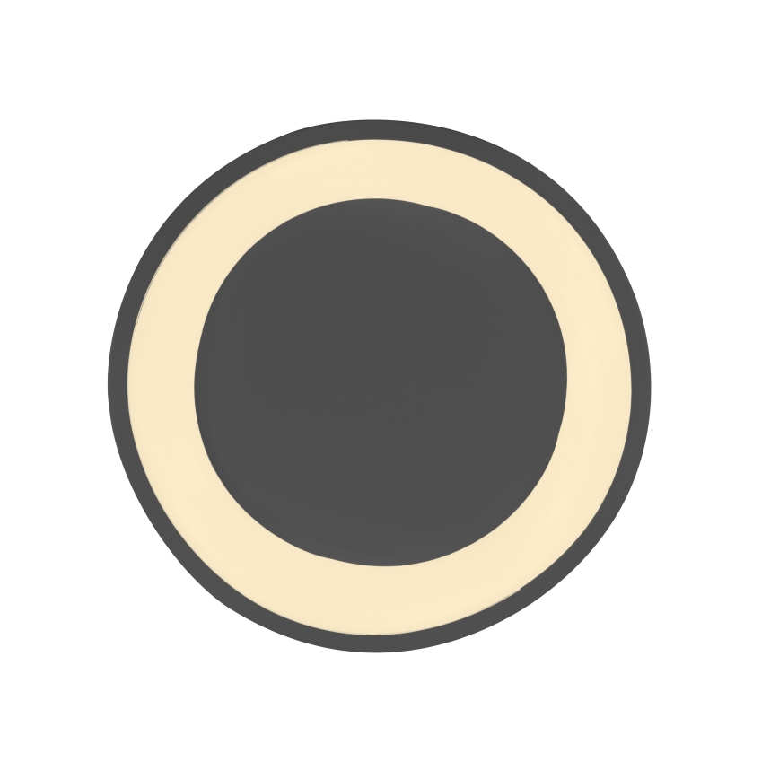 Schöner Wohnen 14233-18 - Candeeiro de tecto LED regulável MONTA LED/21W/230V Ø 40 cm preto