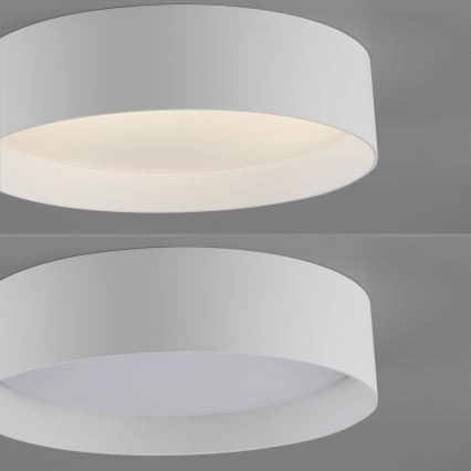 Schöner Wohnen 14593-16 - Luminária de teto LED dimerizável TAVOLI LED/10W/230V 2700-6500K Ø 28,5 cm branca + comando remoto