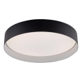 Schöner Wohnen 14594-18 - Candeeiro de teto LED dimerizável TAVOLI LED/20W/230V 2700-6500K Ø 39 cm preto + controlo remoto