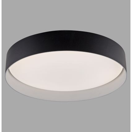 Schöner Wohnen 14594-18 - Candeeiro de teto LED dimerizável TAVOLI LED/20W/230V 2700-6500K Ø 39 cm preto + controlo remoto