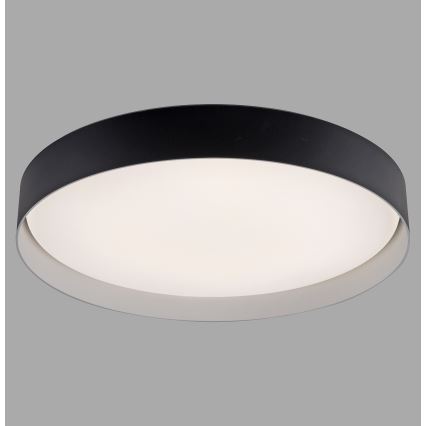 Schöner Wohnen 14595-18 - Plafon LED regulável TAVOLI LED/34W/230V 2700-6500K Ø 49 cm preto + comando à distância
