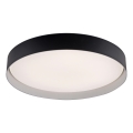 Schöner Wohnen 14595-18 - Plafon LED regulável TAVOLI LED/34W/230V 2700-6500K Ø 49 cm preto + comando à distância