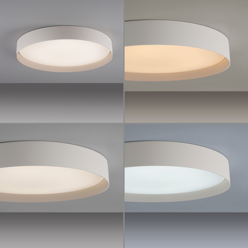 Schöner Wohnen 14595-39 - Candeeiro de teto LED dimerizável TAVOLI LED/34W/230V 2700-6500K Ø 49 cm, cinzento + comando remoto