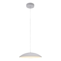 Schöner Wohnen 14606-16 - Lustre LED dimerizável, pendente em cabo LENTE LED/17W/230V Ø 40 cm branco