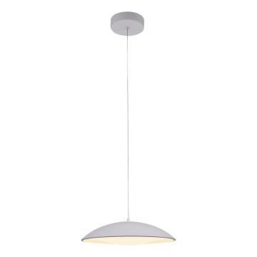 Schöner Wohnen 14606-16 - Lustre LED dimerizável, pendente em cabo LENTE LED/17W/230V Ø 40 cm branco