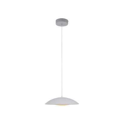 Schöner Wohnen 14606-16 - Lustre LED dimerizável, pendente em cabo LENTE LED/17W/230V Ø 40 cm branco