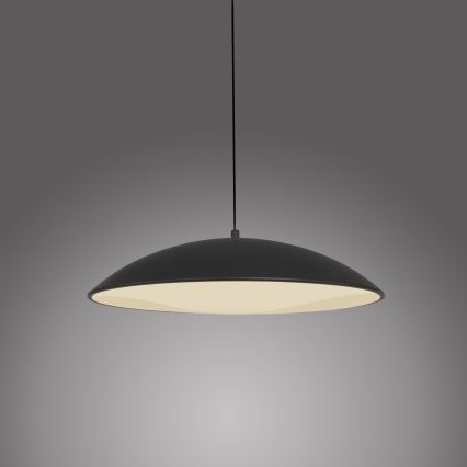 Schöner Wohnen 14606-18 - Lustre dimerizável suspenso por cabo LENTE LED/17W/230V Ø 40 cm preto