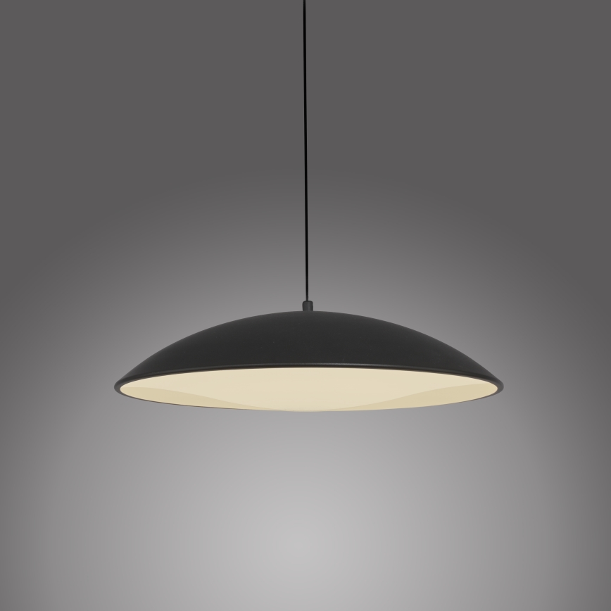 Schöner Wohnen 14606-18 - Lustre dimerizável suspenso por cabo LENTE LED/17W/230V Ø 40 cm preto