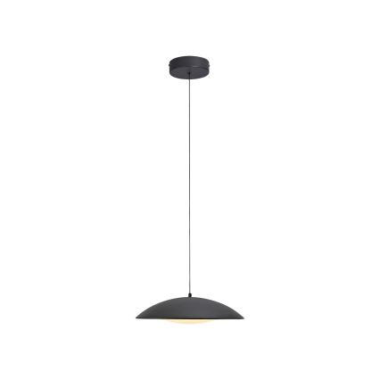 Schöner Wohnen 14606-18 - Lustre dimerizável suspenso por cabo LENTE LED/17W/230V Ø 40 cm preto
