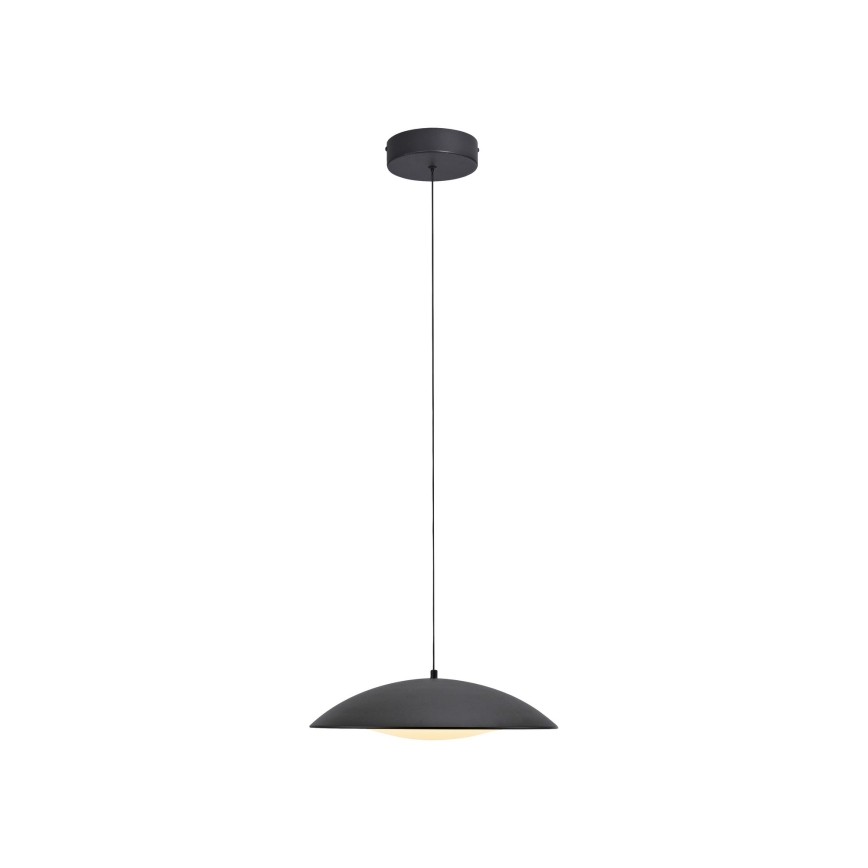 Schöner Wohnen 14606-18 - Lustre dimerizável suspenso por cabo LENTE LED/17W/230V Ø 40 cm preto