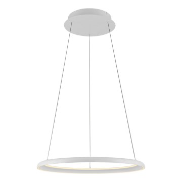 Schöner Wohnen 15570-16 - Lustre pendente dimerizável em cabo QUILLO LED/36W/230V Ø 60 cm branco