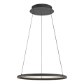 Schöner Wohnen 15570-18 - Lustre LED dimerizável suspenso por cabo QUILLO LED/36W/230V Ø 60 cm preto