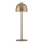 Schöner Wohnen 19244-12 - Candeeiro de mesa exterior recarregável, dimerizável e com controlo tátil BELLIS LED/2,5W/5V 2600 mAh IP54, dourado