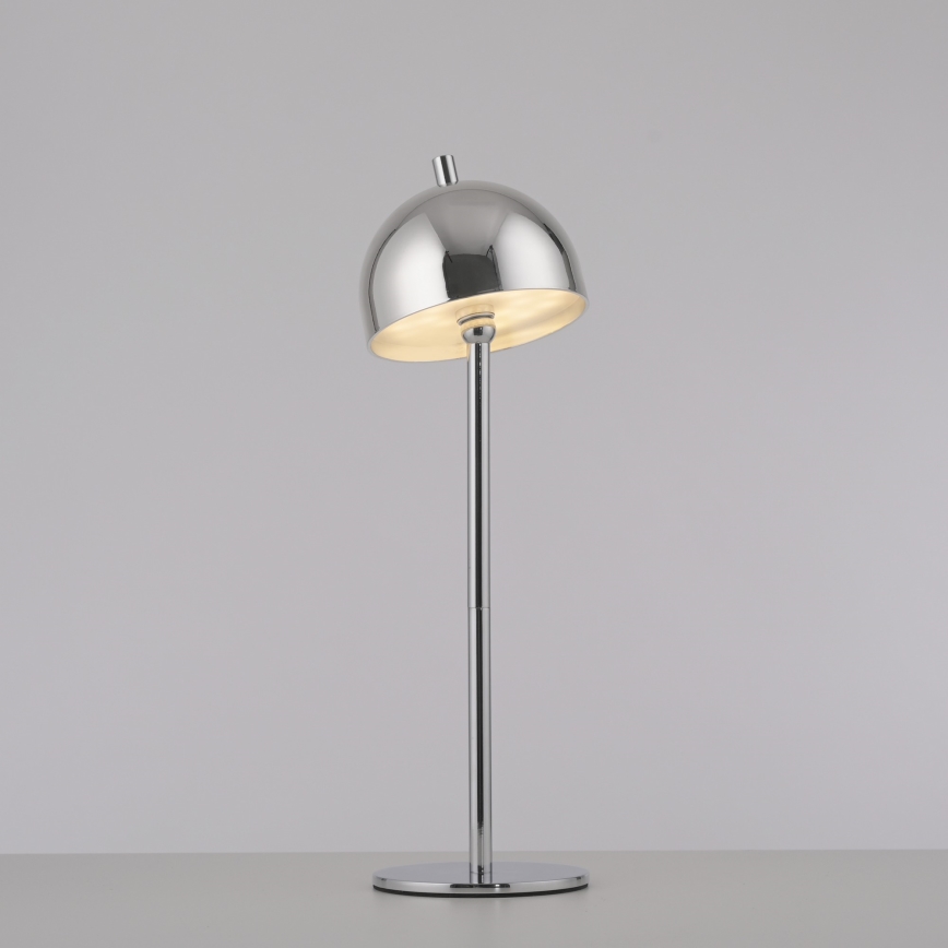 Schöner Wohnen 19244-17 - Candeeiro de mesa exterior LED recarregável BELLIS, regulável por toque, LED/2,5W/5V 2600 mAh IP54, cromado brilhante