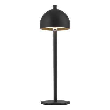 Schöner Wohnen 19244-18 - Lâmpada de mesa para exterior LED recarregável, regulável por toque BELLIS LED/2,5W/5V 2600 mAh IP54 preta