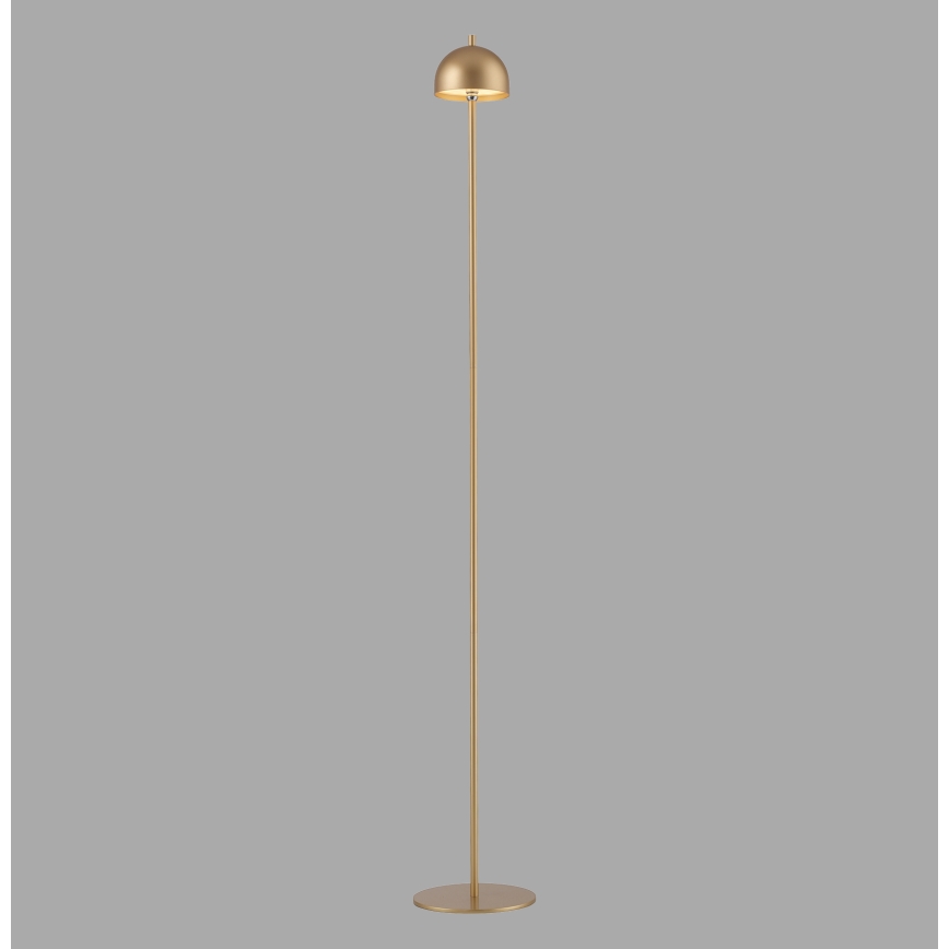 Schöner Wohnen 19245-12 - Candeeiro de pé exterior recarregável com controlo tátil e dimmer BELLIS LED/2,5W/5V 2600 mAh IP54 dourado