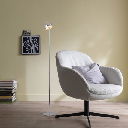 Schöner Wohnen 19245-17 - Lâmpada de pé exterior LED BELLIS, recarregável e dimerizável por toque, LED/2,5W/5V 2600 mAh IP54, cromo brilhante