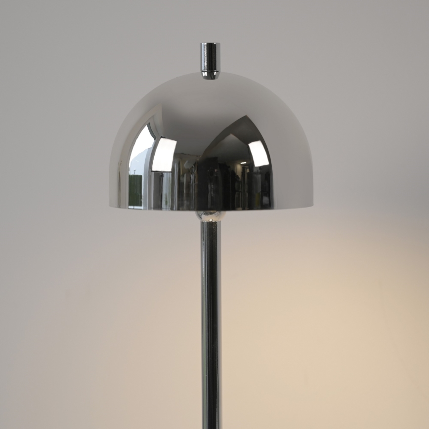 Schöner Wohnen 19245-17 - Lâmpada de pé exterior LED BELLIS, recarregável e dimerizável por toque, LED/2,5W/5V 2600 mAh IP54, cromo brilhante