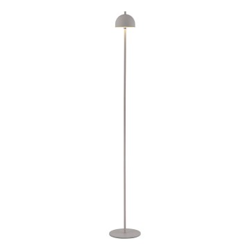 Schöner Wohnen 19245-39 - Lâmpada de pé para exterior recarregável, tátil e dimerizável BELLIS LED/2,5W/5V 2600 mAh IP54 cinzento
