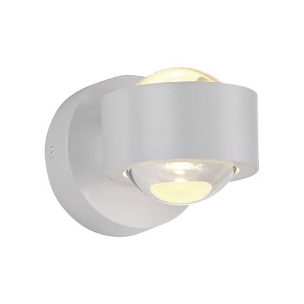 Schöner Wohnen 19331-16 - Aplique de parede LED CHIA 2xLED/2W/230V branco