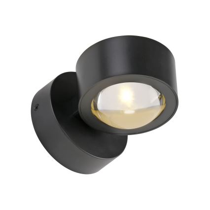 Schöner Wohnen 19331-18 - Aplique de parede LED CHIA 2xLED/2W/230V preto