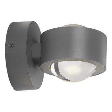 Schöner Wohnen 19331-21 - Luminária de parede LED CHIA 2xLED/2W/230V antracite