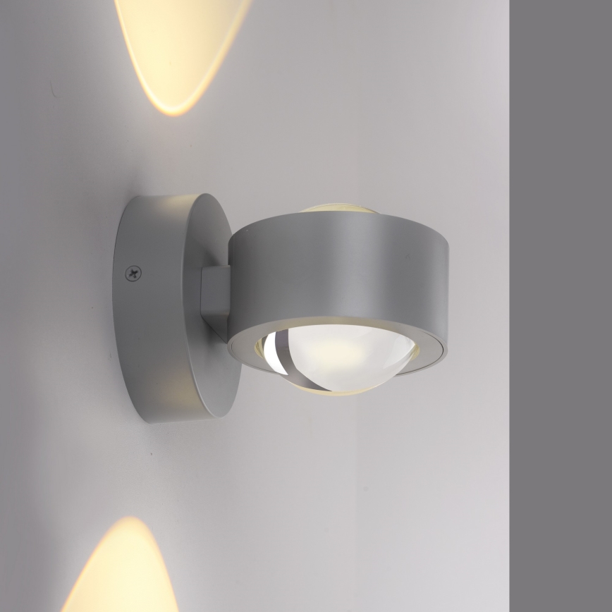 Schöner Wohnen 19331-21 - Luminária de parede LED CHIA 2xLED/2W/230V antracite