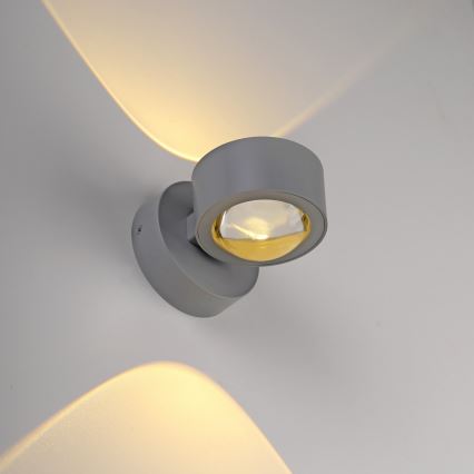 Schöner Wohnen 19331-21 - Luminária de parede LED CHIA 2xLED/2W/230V antracite