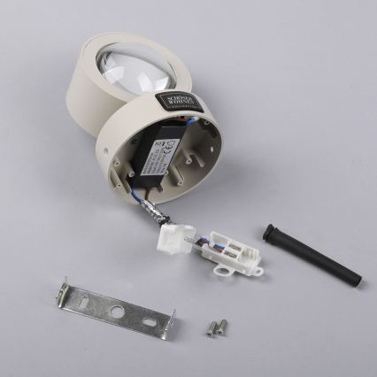 Schöner Wohnen 19331-39 - Aplique de parede LED CHIA 2xLED/2W/230V cinzento