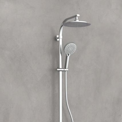 Schütte 60046 - Conjunto de duche com misturador termostático MADURA FRESH, cromado brilhante