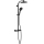 Schütte 60076 - Conjunto de duche com bateria termostática MADURA FRESH preta