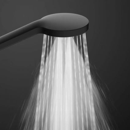 Schütte 60076 - Conjunto de duche com bateria termostática MADURA FRESH preta