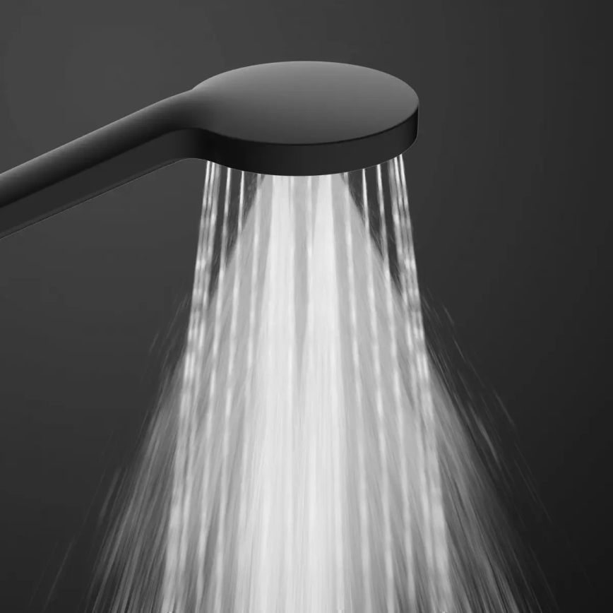 Schütte 60076 - Conjunto de duche com bateria termostática MADURA FRESH preta