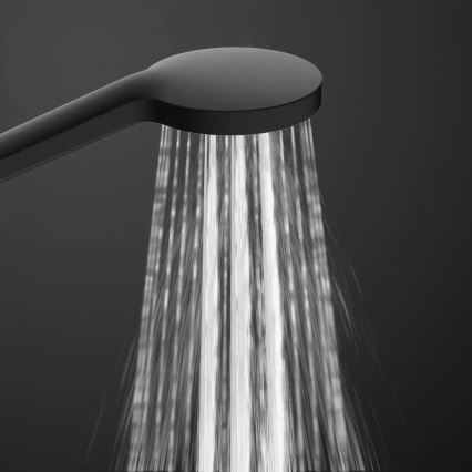 Schütte 60076 - Conjunto de duche com bateria termostática MADURA FRESH preta