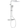 Schütte 60530 - Conjunto de duche com misturador termostático OCEAN, cromado brilhante