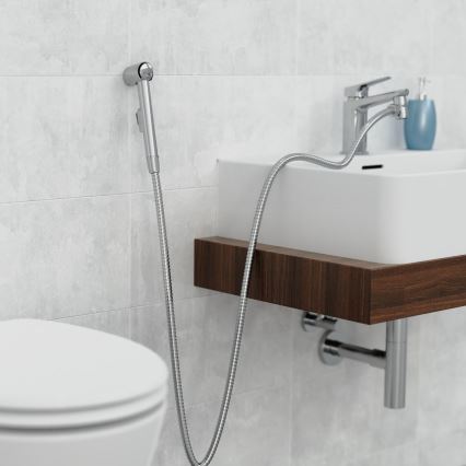 Schütte 78016 - Ducha de mão para lavatório, cromado brilhante