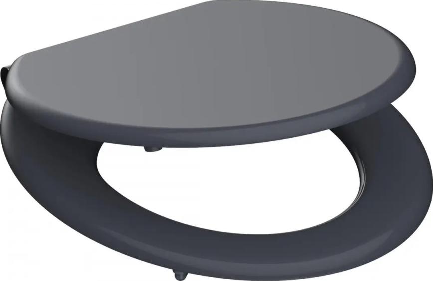 Schütte 80104 - Assento de sanita SPIRIT ANTRACITE SoftClose em MDF