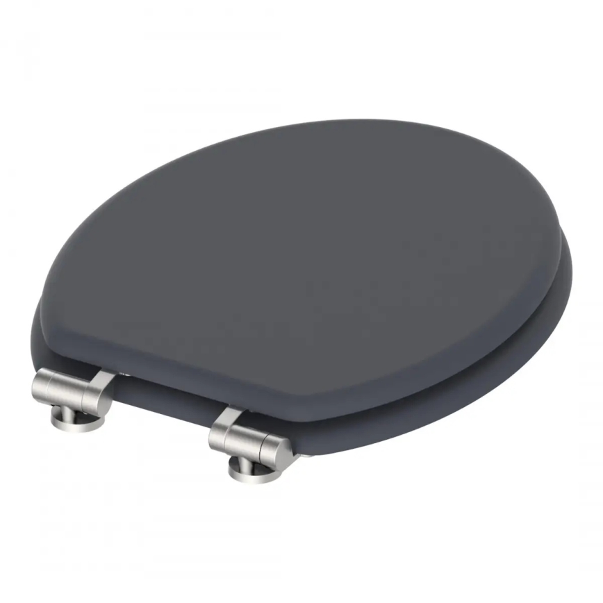 Schütte 80104 - Assento de sanita SPIRIT ANTRACITE SoftClose em MDF