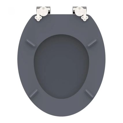 Schütte 80104 - Assento de sanita SPIRIT ANTRACITE SoftClose em MDF