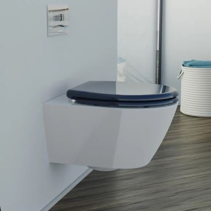 Schütte 82304-A - Assento sanitário Antracite com fecho amortecido (SoftClose), em duroplástico